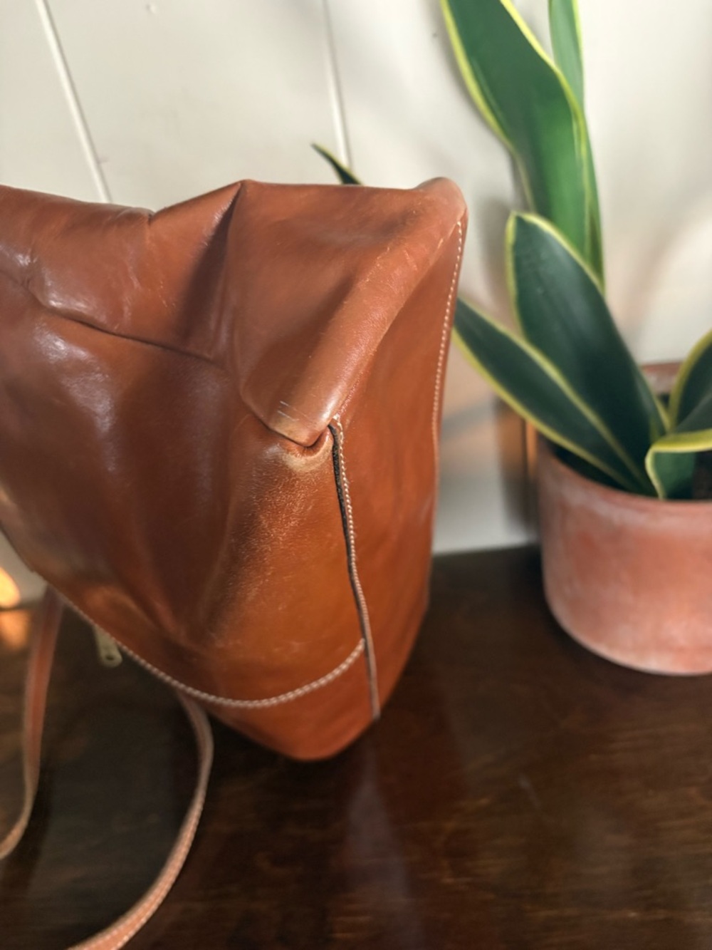 Patricia Nash Poppy Top Zip Tote shoulder bag. - Picture 5 of 9